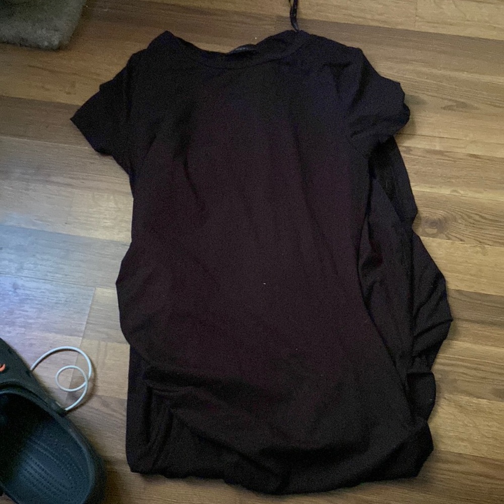 Long black dress